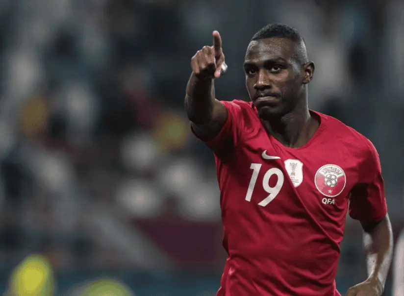 卡達國家隊射手 Almoez Ali,擅長門前跑位與把握進球機會