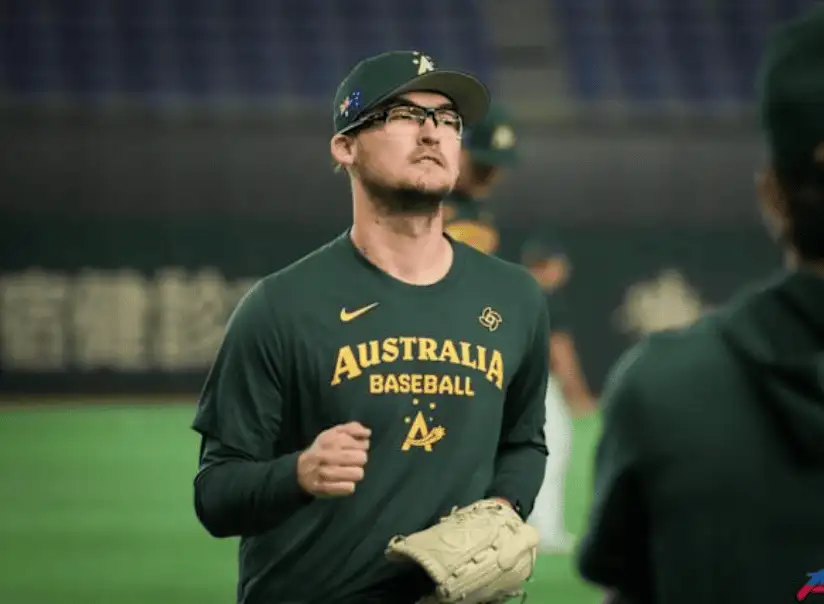 澳洲隊先發投手 2026 WBC 澳洲棒球代表隊投手 Alex Wells