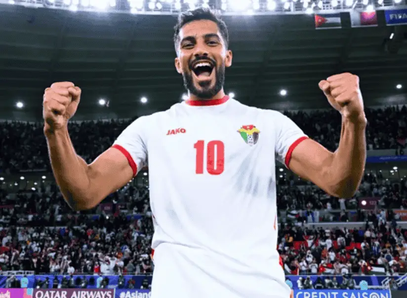 Musa Al-Taamari，約旦國家隊前鋒，效力於法甲蒙彼利埃，是球隊在 2026 世界盃新隊伍分析中最具突破能力的進攻核心。