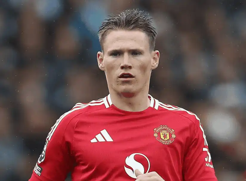 蘇格蘭中場史考特·麥克托米納(Scott McTominay)球員照片