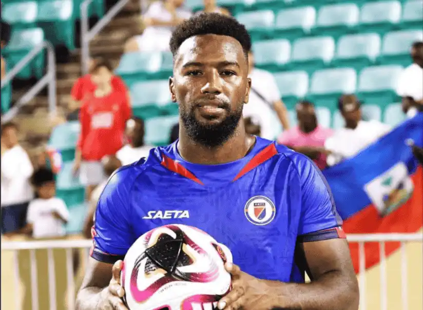 海地前鋒杜肯斯·納宗(Duckens Nazon)球員照片