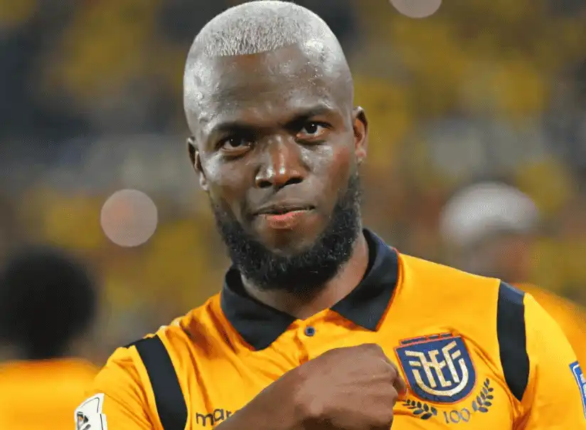 厄瓜多前鋒恩內爾·瓦倫西亞（Enner Remberto Valencia Lastra）球員照片