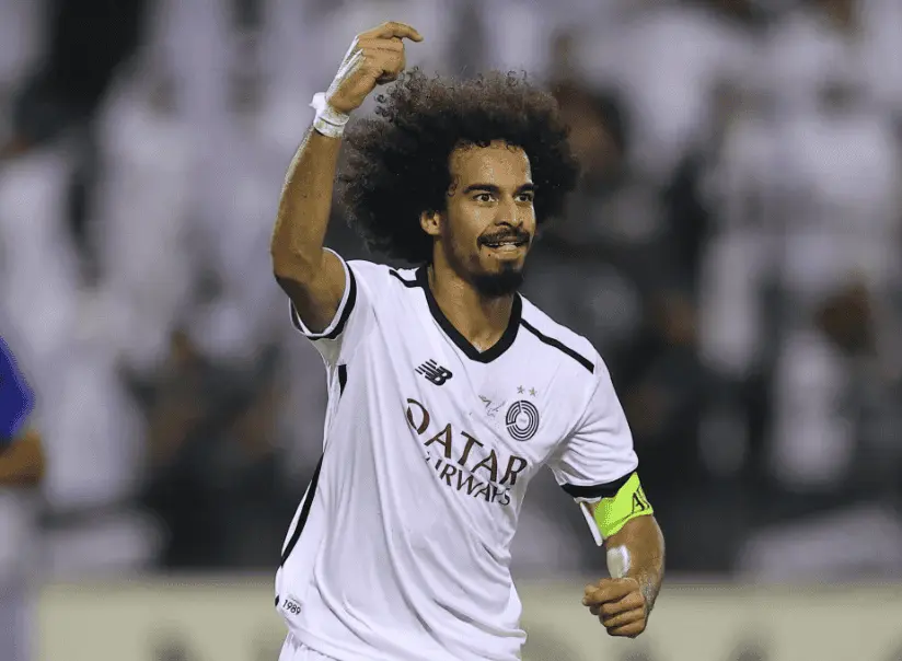 卡達進攻核心 Akram Afif,具備盤帶突破與關鍵傳球能力